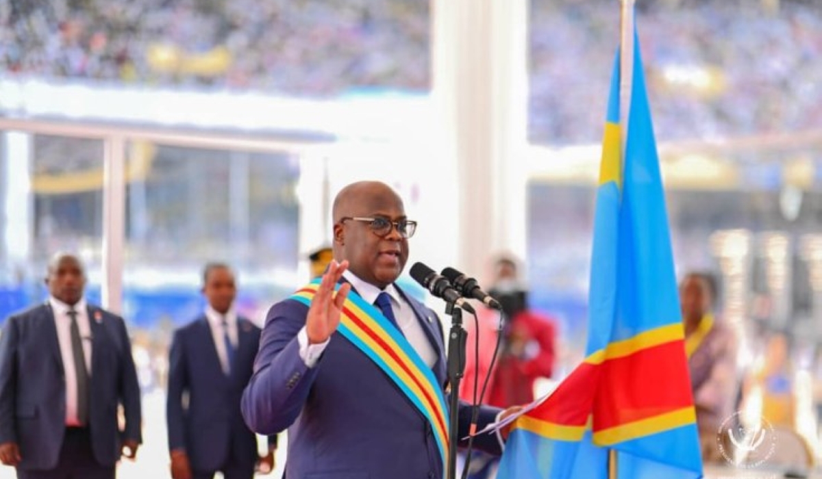 President Felix Tshisekedi  sworn in for a second term. The country has finally formed a government after six months. Courtesy