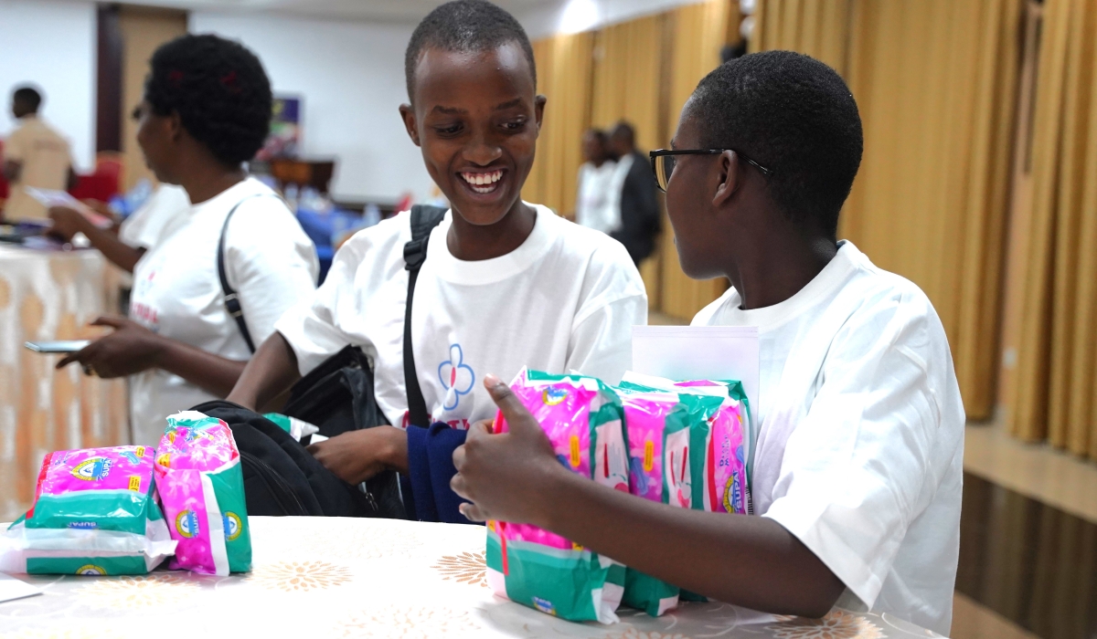 The weeklong campaign was aimed to raise awareness, reduce stigma, and empower women and girls to prioritize their menstrual health for better well-being, concluded on May 28 . All photos by Craish Bahizi