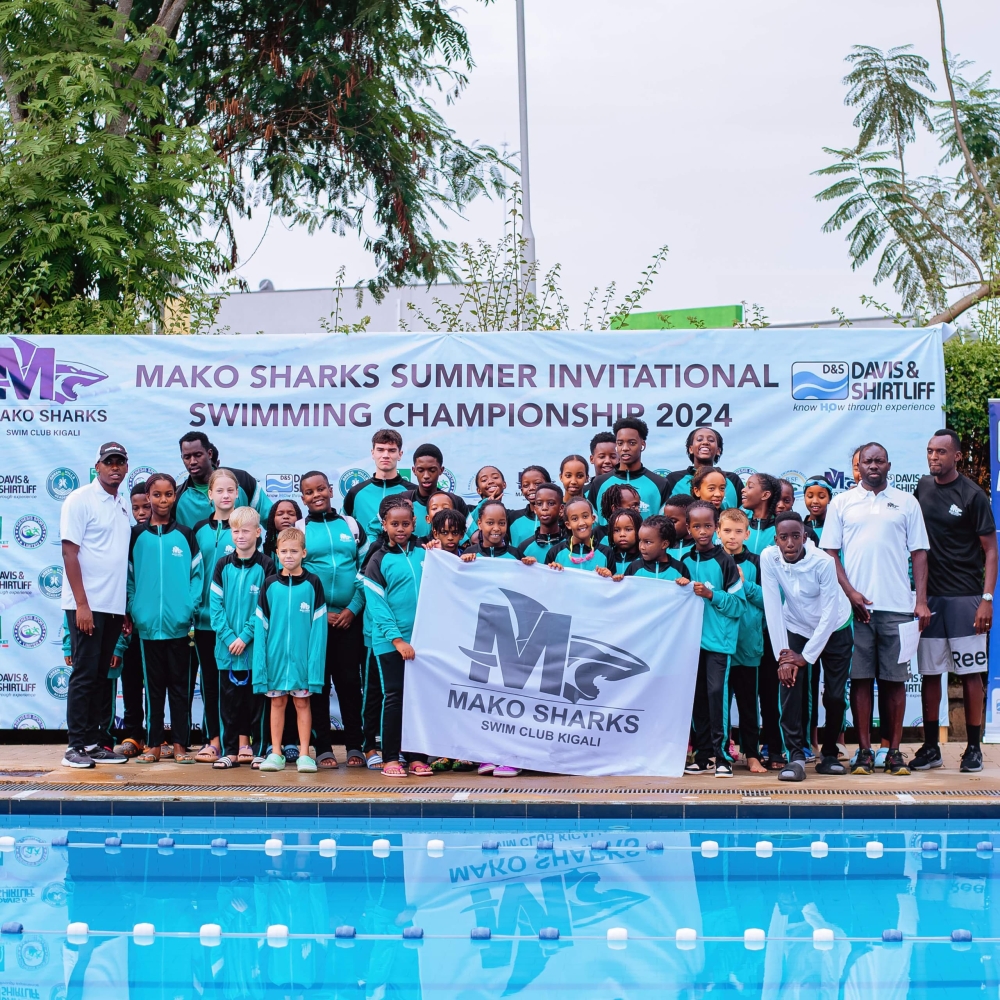Mako Sharks swimming club were winners of the 2024  Summer Invitational swimming championship-courtesy