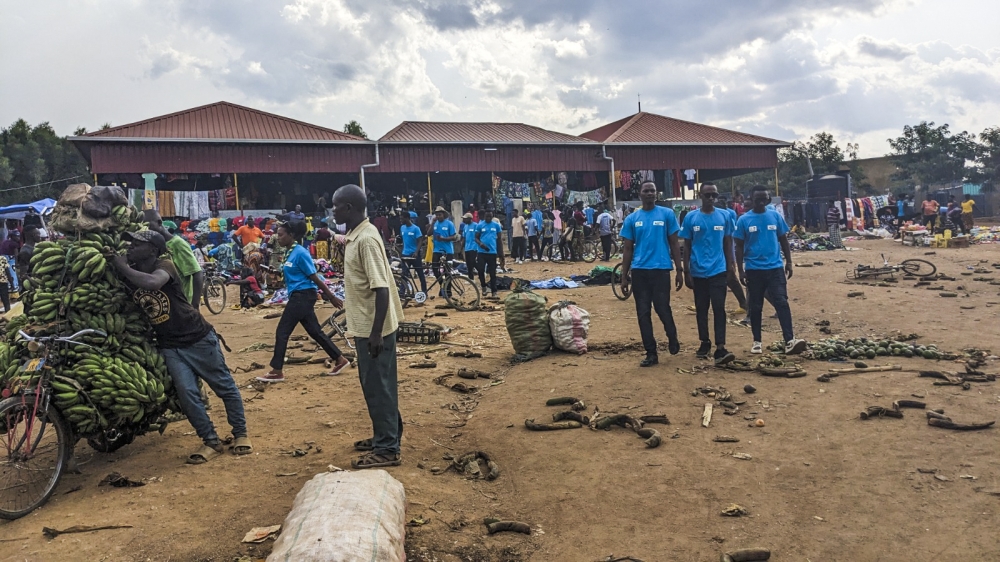 Kibare market in Kayonza District where crossborder traders between Tanzania and Rwanda do their businesses