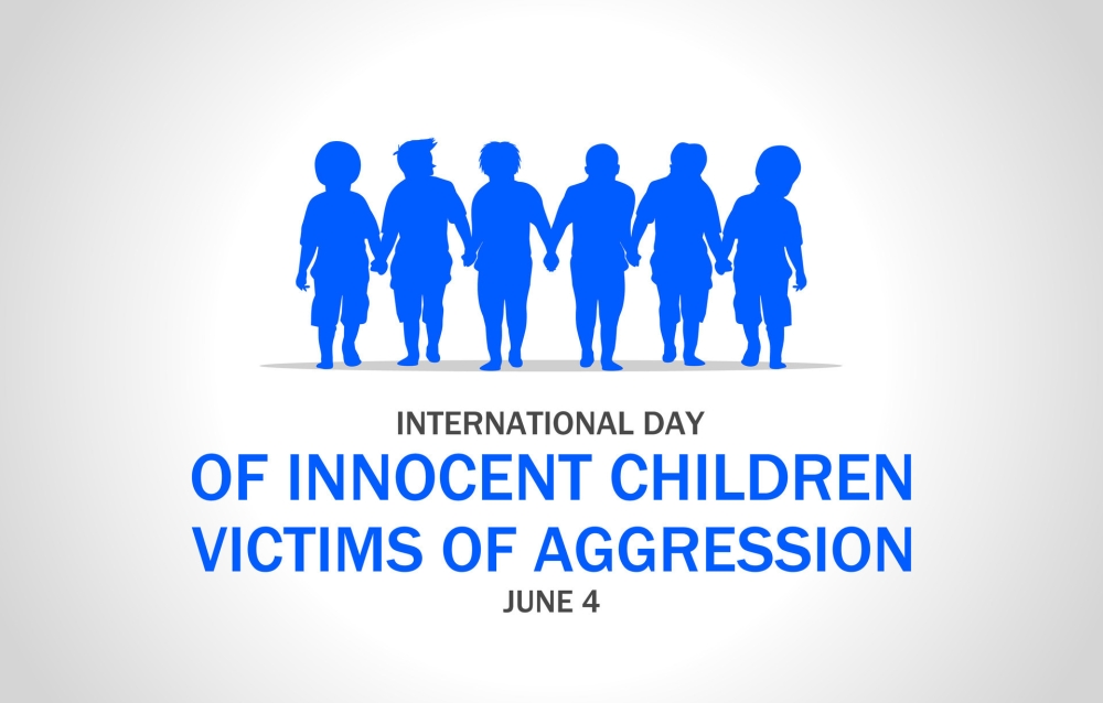 International Day of Innocent Children Victims of Aggression on Tuesday, June 4