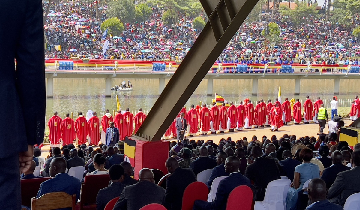 Rwandans are among thousands of pilgrims who attended the Uganda Martyrs&#039; Day 2024 celebrations at Namugongo in Wakiso District, Kampala, on June 3, 2024, to honour them for paying the ultimate price in defence of their faith (courtesy)