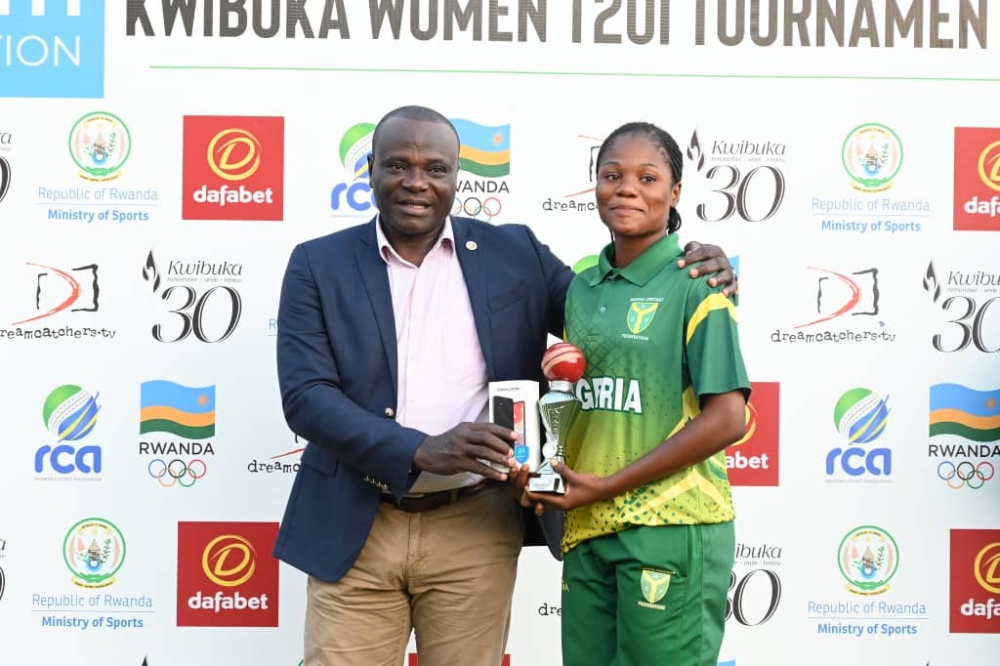 Nigeria Lilian Ude was the tournament best bowler with 18 wickets.