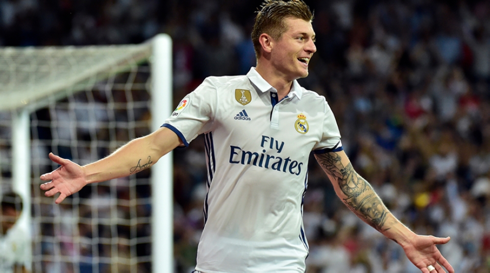 Real Madrid’s Toni Kroos, made a total of 94 passes and completed 91 of them in the final, a 97 per cent completion rate.