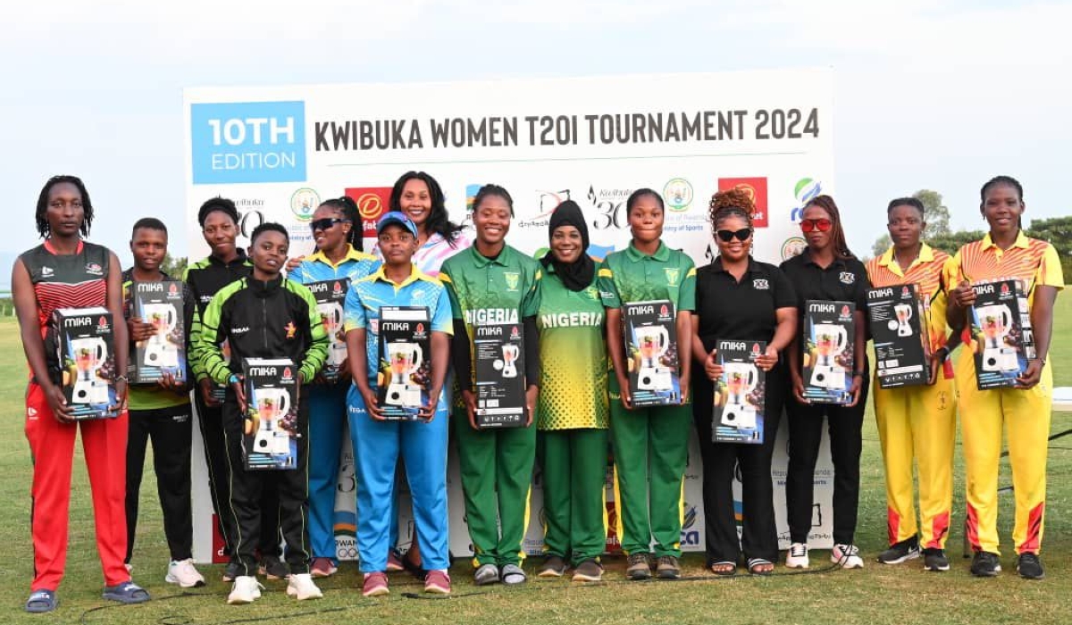 Team of the tournament is captained by Rwanda&#039;s Diane Bimenyimana