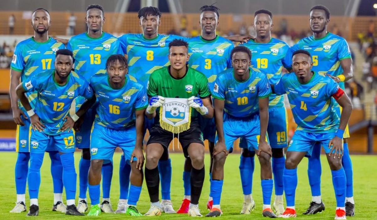 Rwanda will face Lesotho at  Moses Mabhida Stadium in Durban, South Africa on Tuesday, June 11. Courtesy