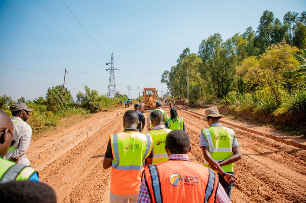 The construction of Mulindi-Gasogi-Rusororo-Kabuga Centre road has resumed.