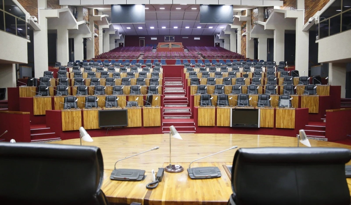 Inside the Rwanda’s Lower House known as the Chamber of Deputies  that  is composed of 80 members. NEC said that 589 candidates are eligible to contest for parliamentary seats. File