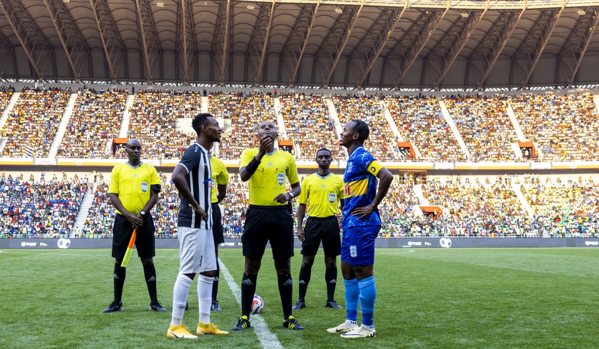 Rayon Sports and APR FC played a goalless draw at the newly revamped Amahoro Stadium on Saturday, June 15. Photo by Olivier Mugwiza