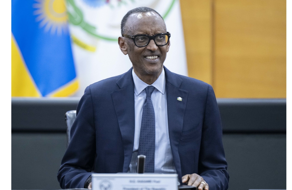 Paul Kagame, the flag-bearer of the ruling Rwanda Patriotic Front (RPF Inkotanyi.