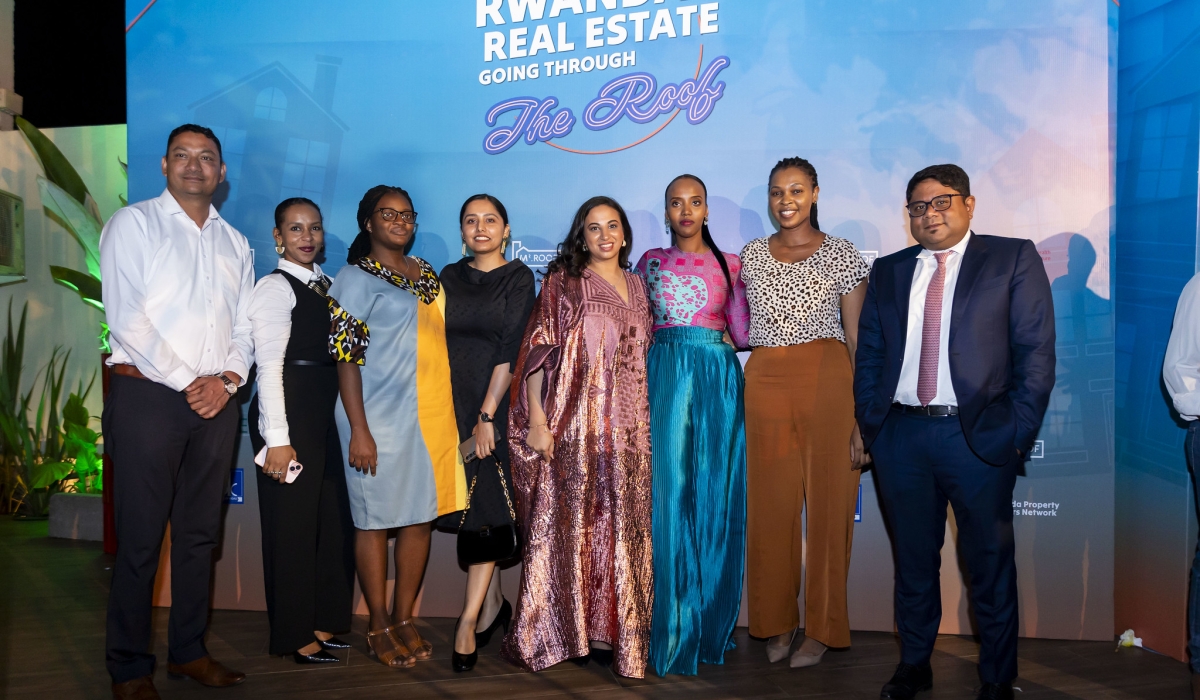 Fatima Soleman, CEO of Mister Roof and delegates at the event aimed to discuss investment opportunities and challenges, with the aim to enhance development in the real estate sector. All photos by Christianne Murengerantwari