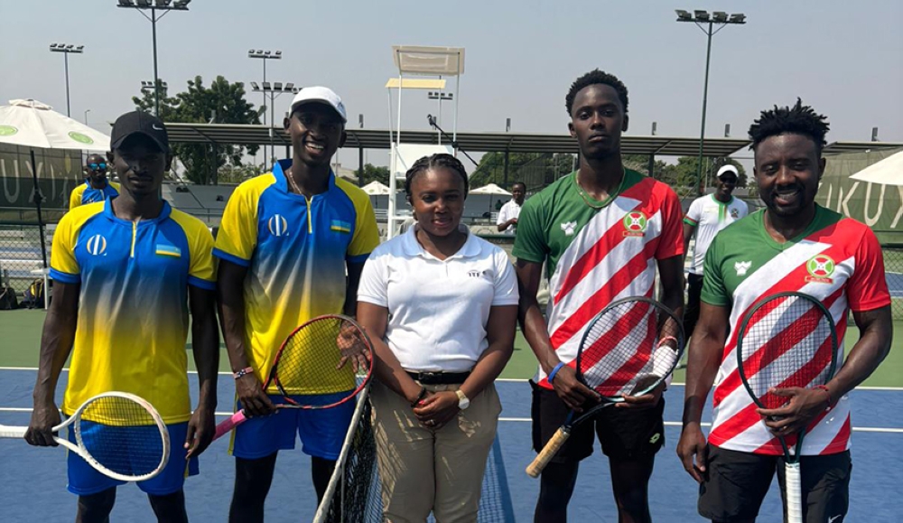 Rwanda had a slow start to the Davis Cup Africa Group IV, losing their opeining match against Burundi on Wednesday, June 19-courtesy