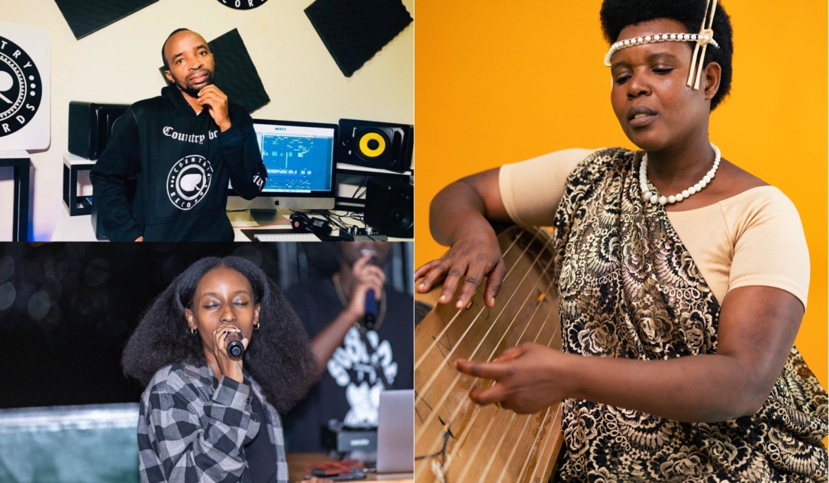 Inaugural African Music Academy Awards winners: Noopja, Sophie Nzayisenga, and Angell Mutoni. Net photos