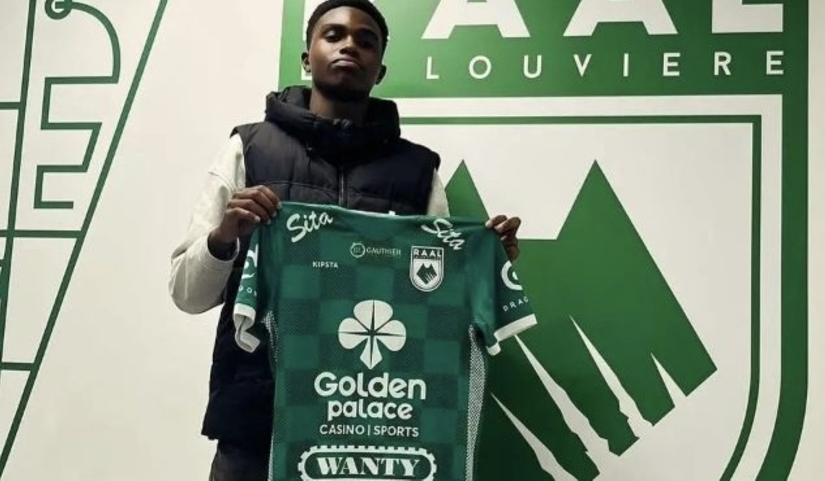 Rwandan football prospect Dave  Nsabimana has joined  Belgian second tier side Raal La Louviere-courtesy