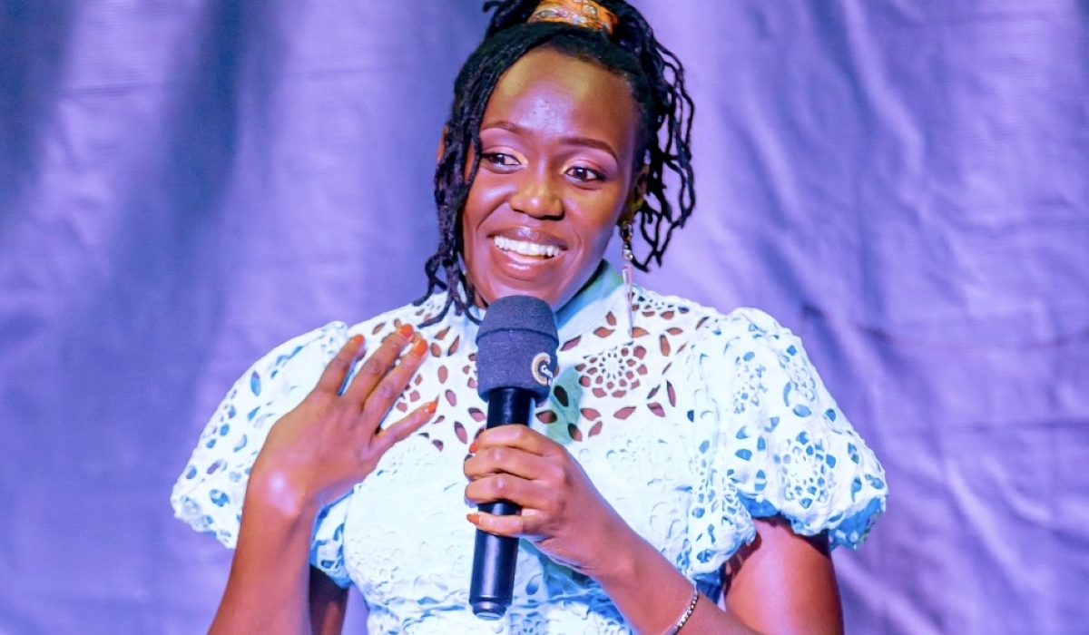 Ugandan female stand-up comedian Cotlida 