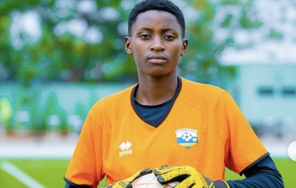 Rwanda women shot stopper Angeline Ndakimana joined Rayon Sports from AS Kigali-courtesy