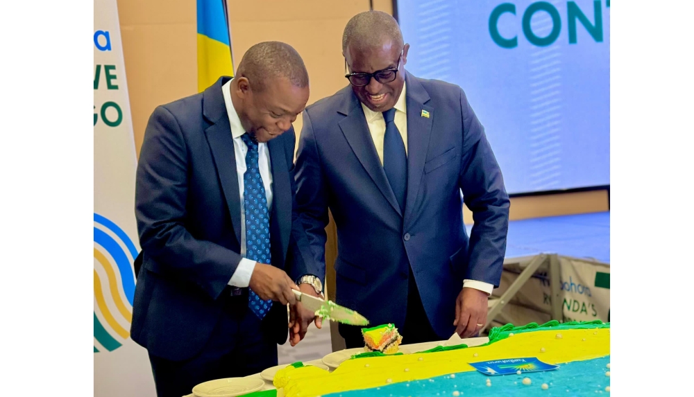 Amb Emmanuel Bugingo leads the celebrations at Mulungushi International Conference Centre to reflect on Rwanda’s transformation journey since the end of the 1994 Genocide against the Tutsi.