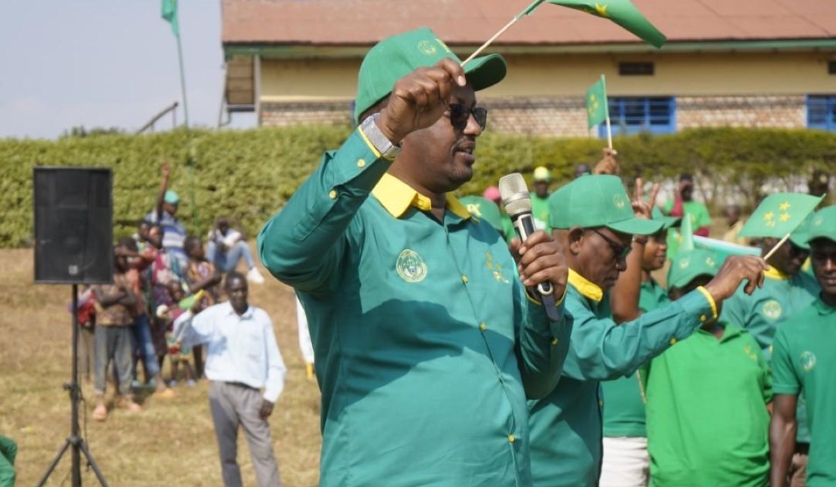 Members of  Liberal Party during the campaign event in Gicumbi District. Courtesy