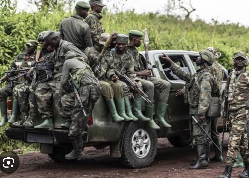 M23 rebels in eastern DR Congo. Courtesy