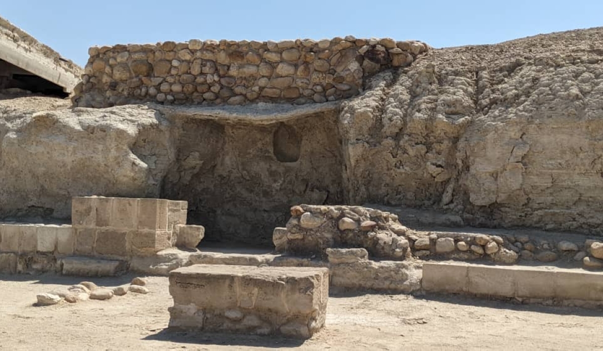 A cave where John the Baptist is said to have lived in the wilderness close to River Jordan. It is one of the religious tourist attractions in Jordan.