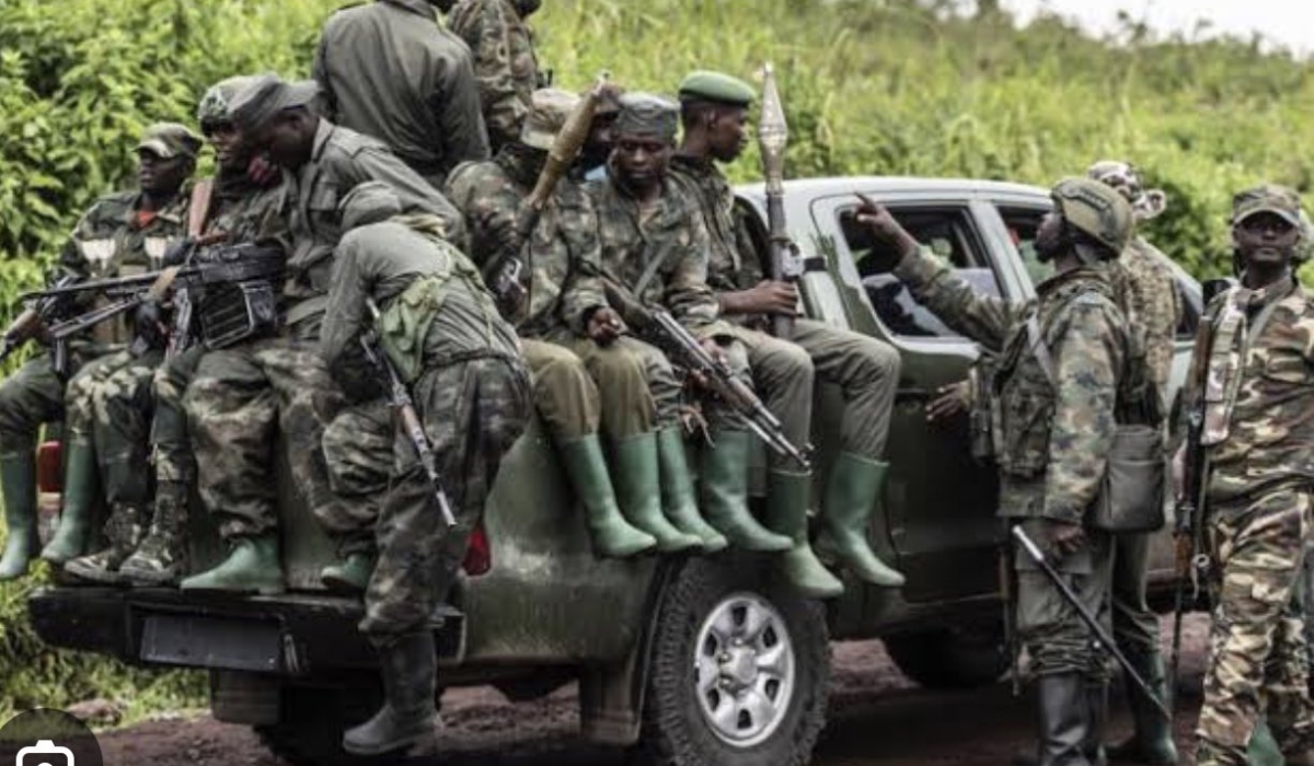 M23 rebels in eastern DR Congo. Courtesy