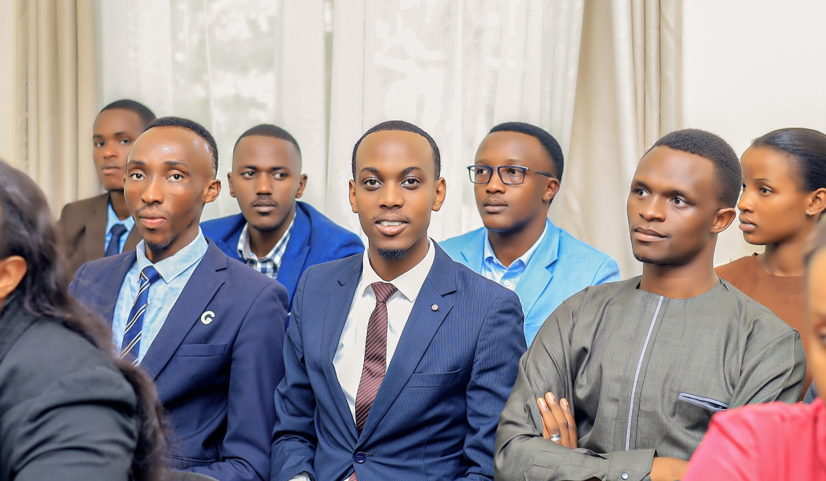 Some of 31 youth candidates  campaigning  for two parliamentary seats reserved for the youth in Musanze District in the Northern Province since Monday, July 8. Courtesy