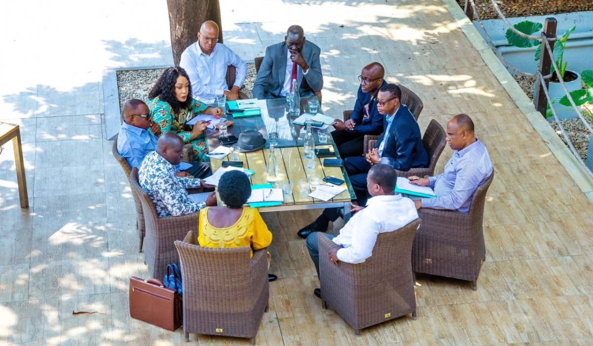 Rwanda&#039;s Minister of Foreign Affairs and International Cooperation, Olivier Nduhungirehe, and Minister of State in charge of Regional Cooperation James Kabarebe, and DR Congo Vice Minister of Foreign Affairs Gracia Yamba Kazadi, on Sunday, July 7, held a meeting facilitated by their EAC counterparts, in Zanzibar, Tanzania.