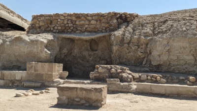 A cave where John the Baptist is said to have lived in the wilderness close to River Jordan. It is one of the religious tourist attractions in Jordan.