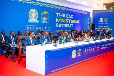 Delegates during the three-day East African Community (EAC) Ministerial Retreat that started on July 6 in Zanzibar, Tanzania. Courtesy