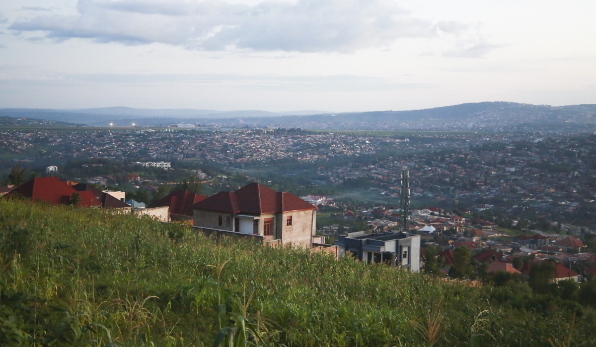 A view of a newly constructed farming land in Bumbogo Sector Gasabo District. The Independent presidential candidate Philippe Mpayimana has proposed reforms  to protect arable land from construction pressure. Photo by  Sam Ngendahimana