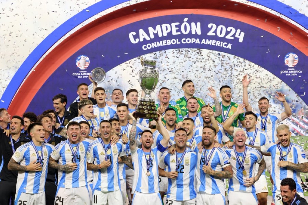 Argentina won the Copa América title for a second straight time after beating Colombia 1-0 in the final at Miami&#039;s Hard Rock Stadium on Sunday, July 15-courtesy.