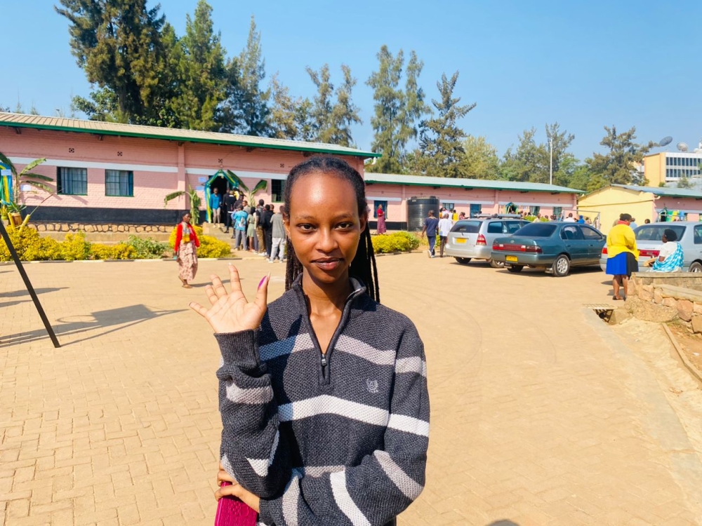 KEZA Orline, first time voter