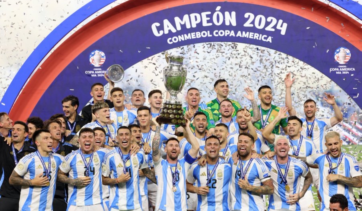 Argentina won the Copa América title for a second straight time after beating Colombia 1-0 in the final at Miami&#039;s Hard Rock Stadium on Sunday, July 15-courtesy.