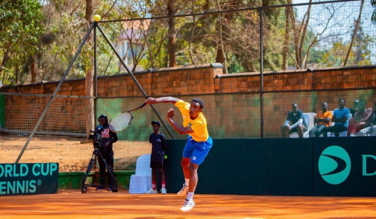 Junior Hakizumwami has been offered the ‘Love All Scholarship’ to study and play tennis at renowned Mouratoglou Tennis Academy in France. File