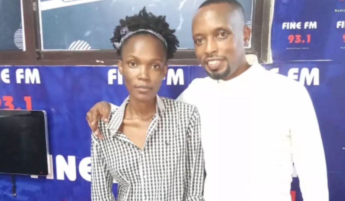 DJ Adams and his daughter Nadine Uwimpaye are two radio co-hosts whose show is taking over the city-courtesy 