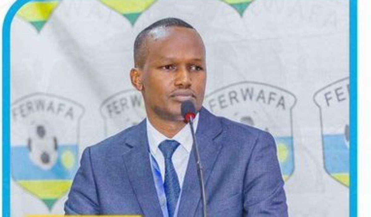 FERWAFA vice-president in charge of technical development Richard Mugisha.