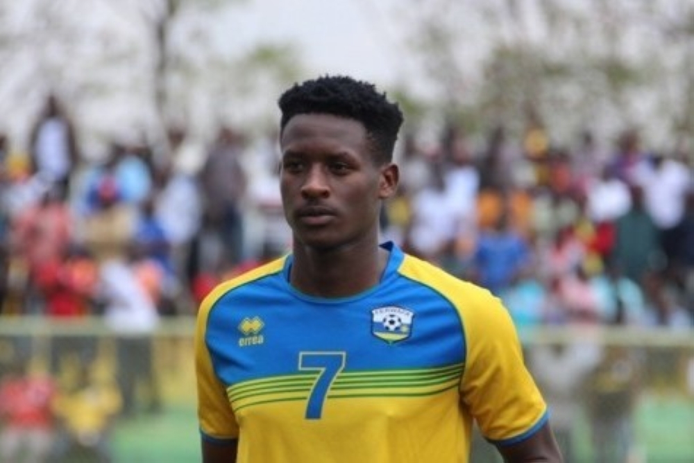 Rwandan striker Abeddy Biramihire.