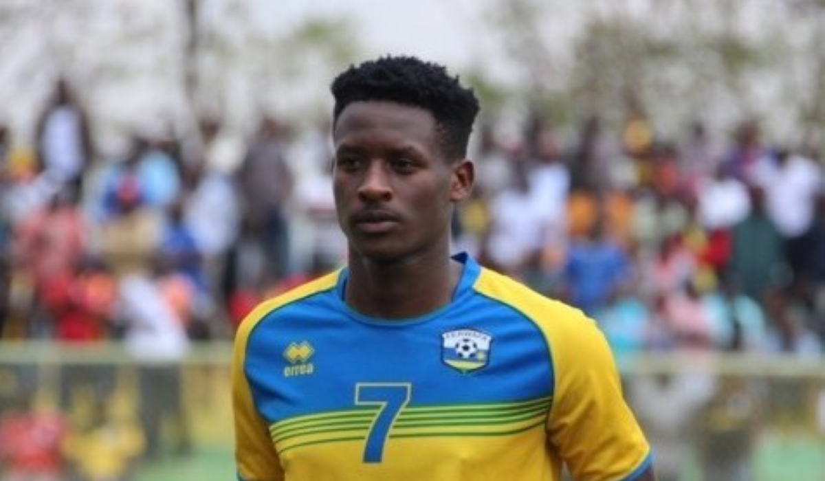 Rwandan striker Abeddy Biramihire.