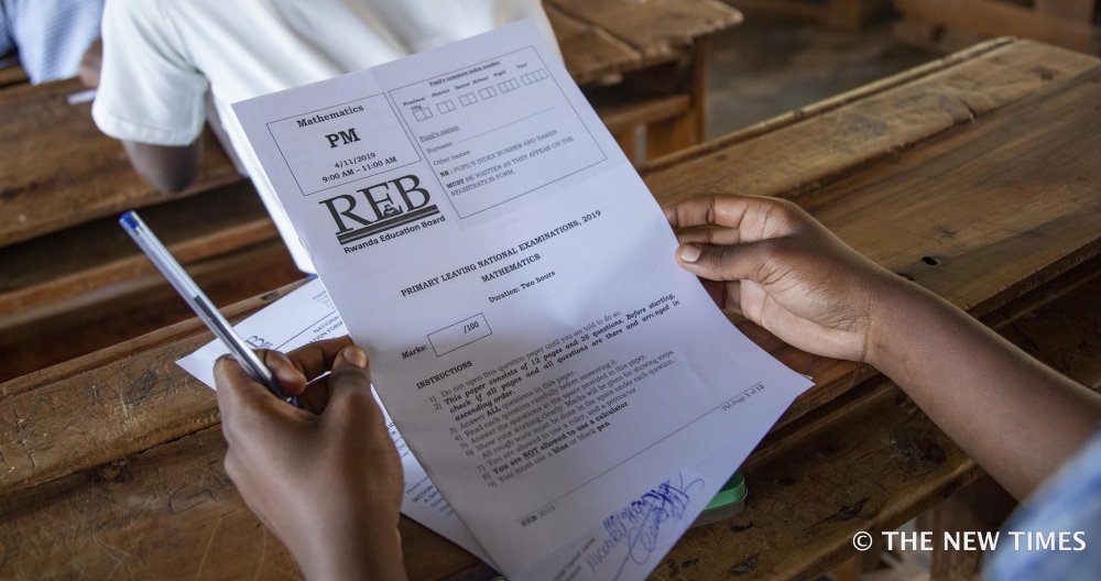 The exams are scheduled to start Tuesday, July 23 and end on August 2, with the official launch happening at GS Remera Protestant in Kicukiro District. File