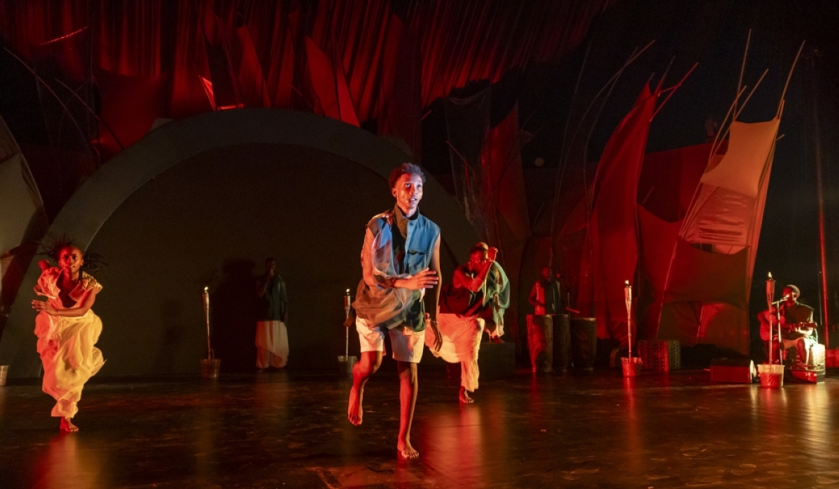 Musician Kivumbi King during a performance at Ubumuntu Arts Festival on Friday, July 19-Olivier Mugwiza