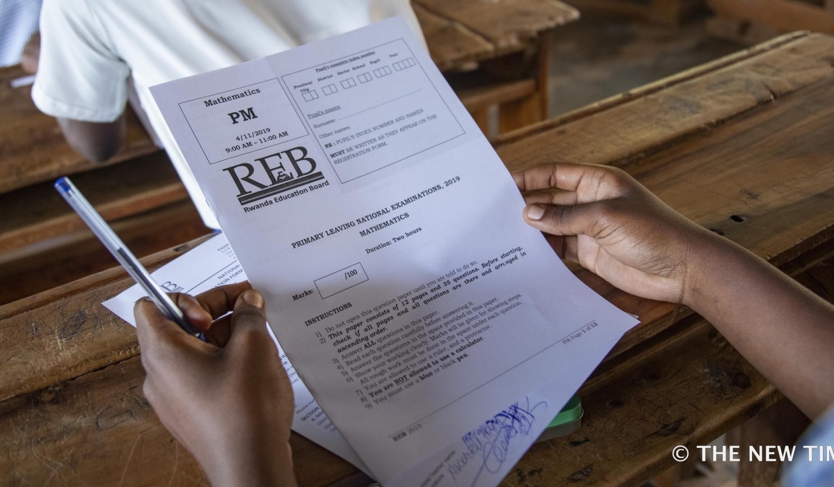 The exams are scheduled to start Tuesday, July 23 and end on August 2, with the official launch happening at GS Remera Protestant in Kicukiro District. File