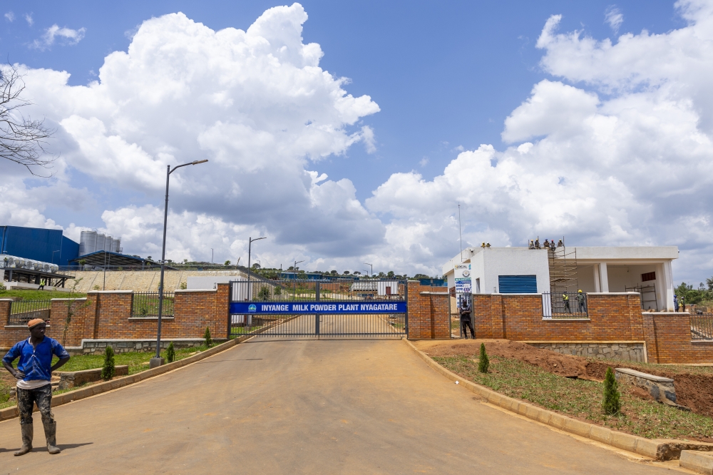 Rwanda’s first milk powder factory in Nyagatare District, Eastern Province, is expected to be launched by the end of July. Photos by Olivier Mugwiza 