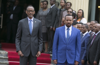 President Paul Kagame has expressed his deepest sympathies to Prime Minister Abiy Ahmed over the deadly landslide incident in southern Ethiopia. Photo by Village Urugwiro