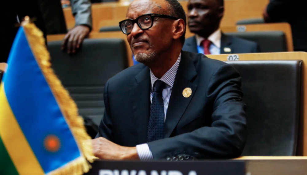 The president of Rwanda Paul Kagame. File photo: EPA-EFE