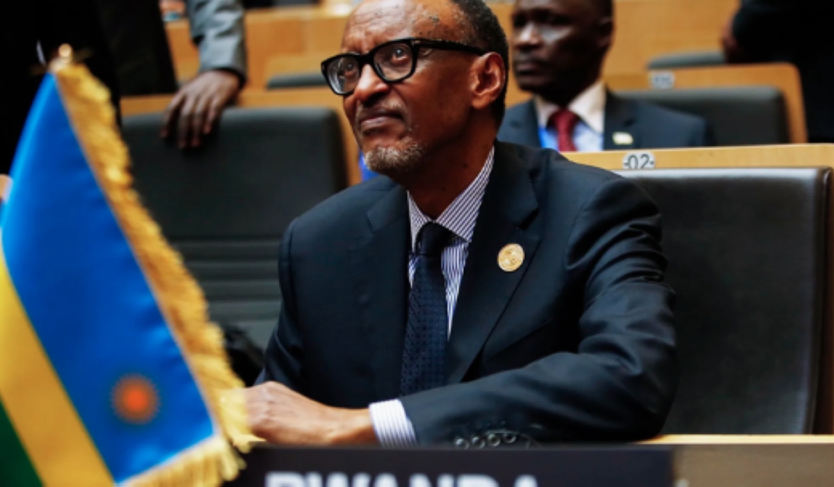 The president of Rwanda Paul Kagame. File photo: EPA-EFE