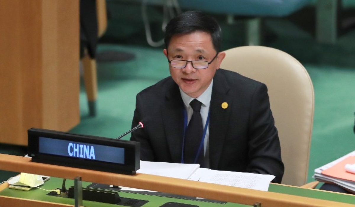 Dai Bing, China&#039;s deputy permanent representative to the United Nations.