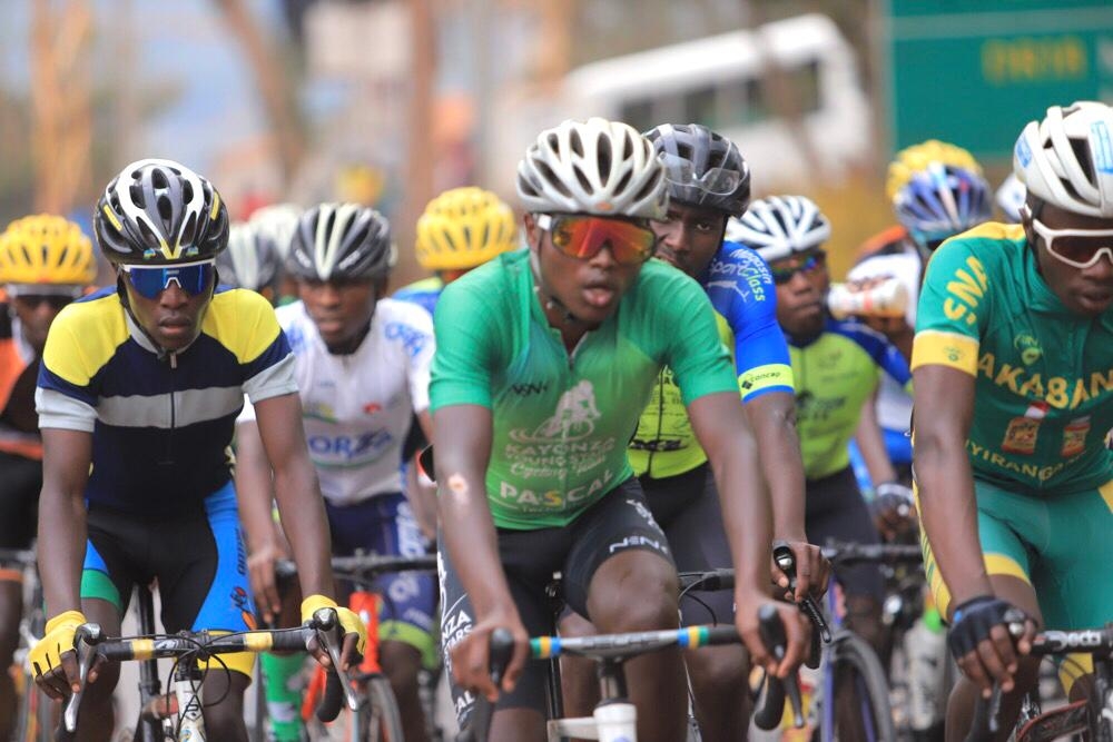 A peloton of  47 young cyclists during a three-day junior cycling competition on Thursday, August 1. Courtesy