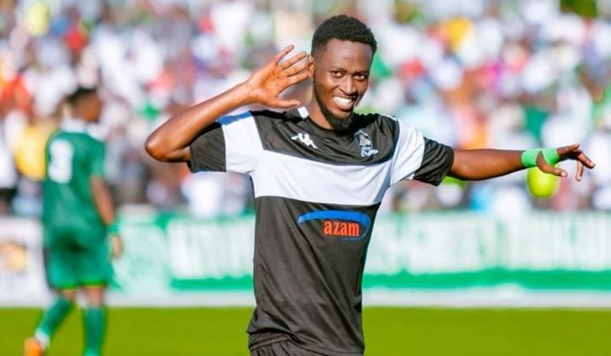 Left-back Christian Ishimwe is in talks with Moroccan top tier side Renaissance Zemamra.Courtesy