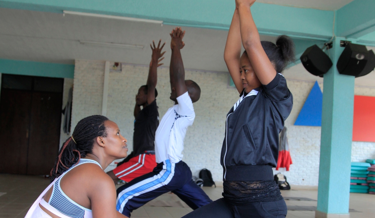 Yoga is recognised as a therapeutic tool for promoting health and managing chronic diseases like diabetes. Photo by SAM NGENDAHIMANA