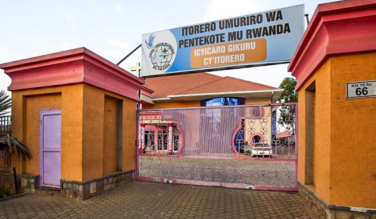 One of hundreds of churches that have been closed by Rwanda Governance Board for not meeting required standards after the inspection on Thursday, August 1. Courtesy.